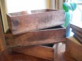 Ref. 230. set of 3 old wood boxes. 35€ each